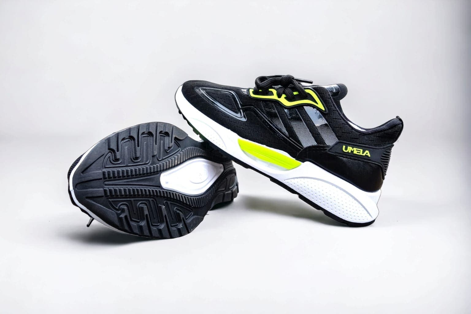 UMELA Running Pro - Black Neon